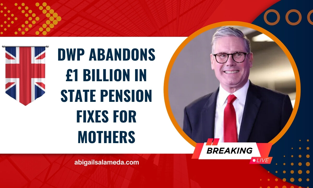 DWP Abandons £1 Billion In State Pension Fixes For Mothers