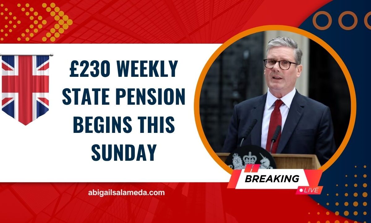 £230 Weekly State Pension Begins This Sunday – Key Changes Coming July 2025