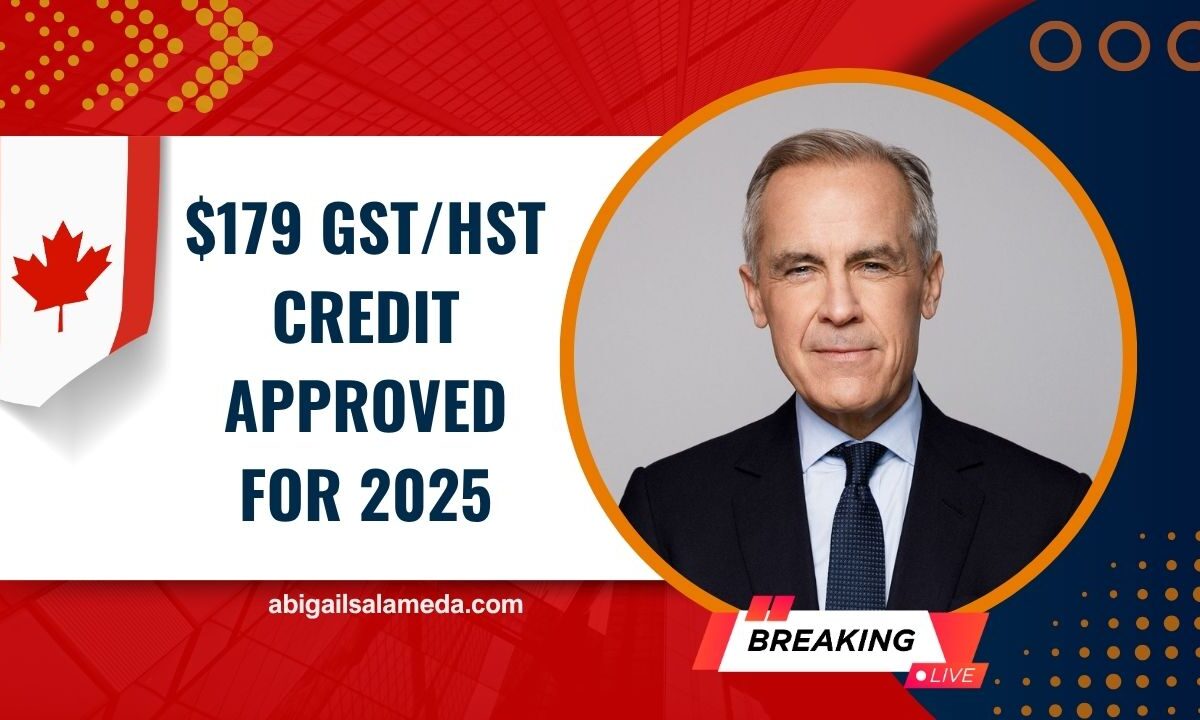 $179 GST/HST Credit Approved for 2025 – Who Qualifies and When Payments Will Be Made