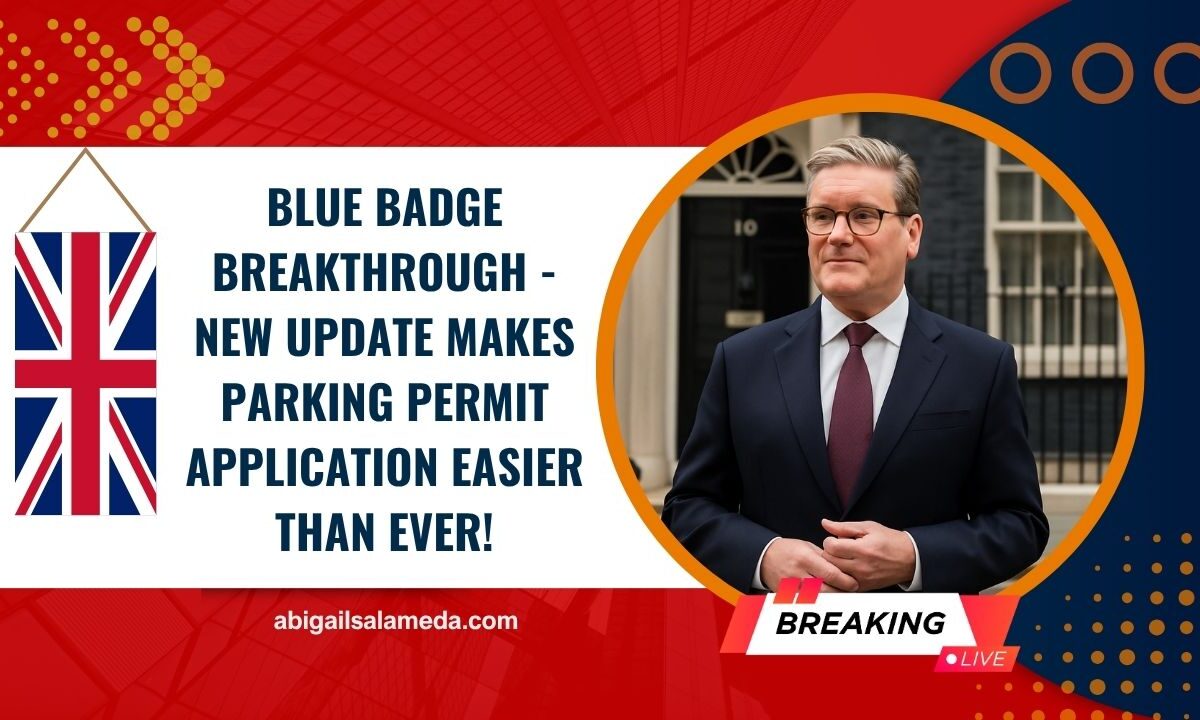 Blue Badge Breakthrough - New Update Makes Parking Permit Application Easier Than Ever!