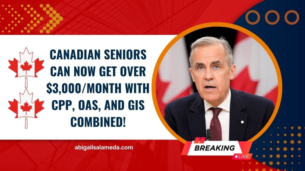 Canadian Seniors Can Now Get Over $3,000/Month With CPP, OAS, And GIS Combined!