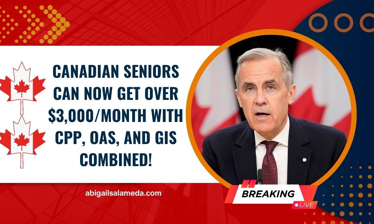 Canadian Seniors Can Now Get Over $3,000/Month With CPP, OAS, And GIS Combined!