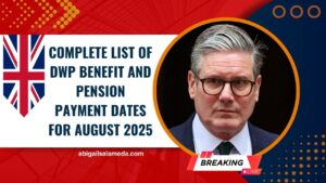Complete List of DWP Benefit and Pension Payment Dates for August 2025
