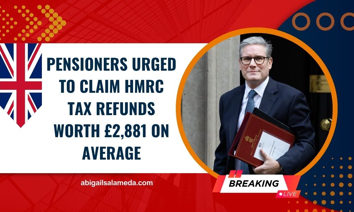Pensioners Urged To Claim HMRC Tax Refunds Worth £2,881 On Average