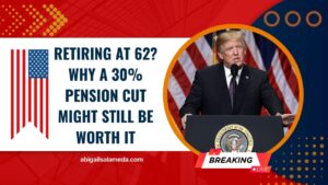 Retiring At 62? Why A 30% Pension Cut Might Still Be Worth It
