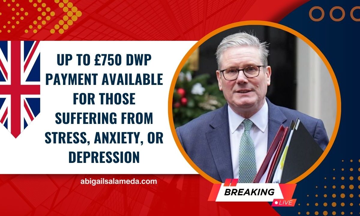 Up to £750 DWP Payment Available for Those Suffering from Stress, Anxiety, or Depression